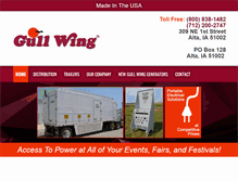 Tablet Screenshot of gull-wing.com